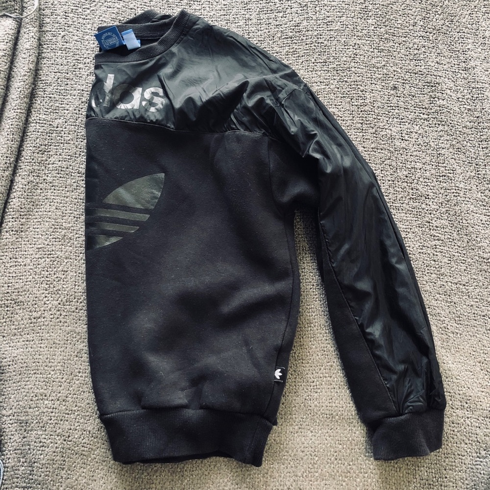 Adidas Fabric Blocked Sweatshirt